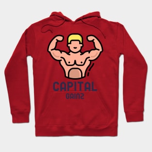 Capital Gainz - Funny Capital Gains Accounting & Finance Hoodie